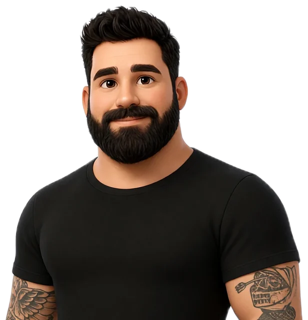 Bojan, CTO, drawn as a Timothy-style character